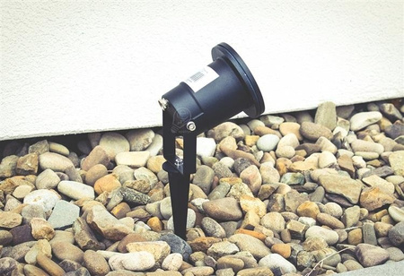 Projecteur de jardin à pique, Diego GU10 IP65 noir GTV