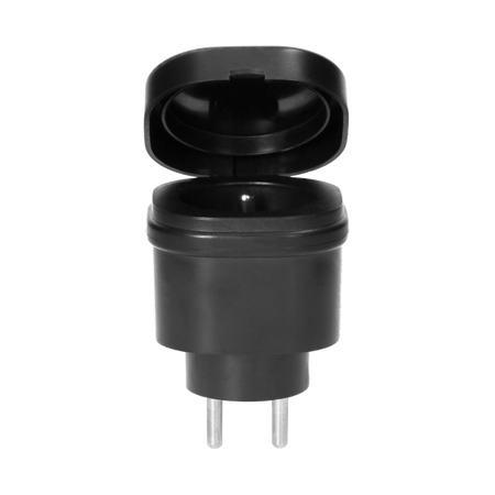 Prise extérieure avec commande sans fil, avec récepteur radio, IP44, ORNO Smart Home