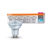 Set de 5x LED BASE PAR16 GU10 2.6W =35W 4000K 230lm 36st Osram