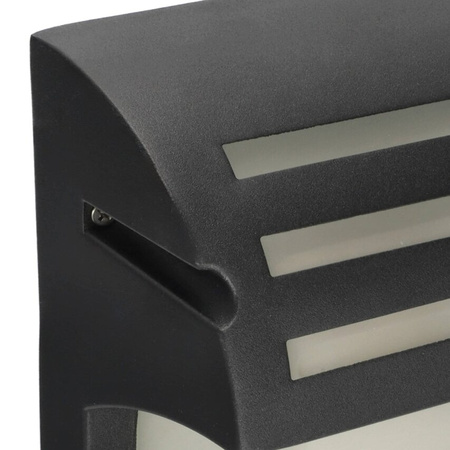 ZOFIN S E27 noir IP44 lampe murale de jardin EDO777373 Edo Solutions Garden Line