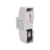 Indicateur de consommation électrique monophasé, 80A, indicateur supplémentaire, sortie impulsionnelle, bouton RESET, 2 modules, DIN TH-35mm