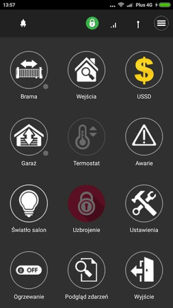 Module de communication GSM, 12VDC, TELx8, , BIx8/AIx2, BOx4, SMS/CALL/E-MAIL, TEMPx1, DIN 4M