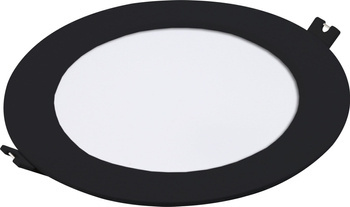 Shaun2 Luminaire encastré 12 W 4000 K 810 lm IP20 noir 71242 Rabalux