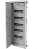 Tableau de distribution modulaire 5x12 encastré avec porte métallique IP40 C.1560 Pawbol