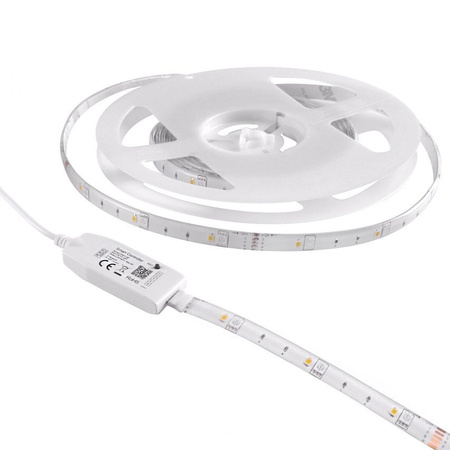 Set de TUYA Smart LED strip 6,5W RGB + 4000K 540lm 2m WiFi, alimentation, contrôleur