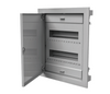 Tableau modulaire 2x12 encastré avec porte métallique IP40 C.1524 Pawbol