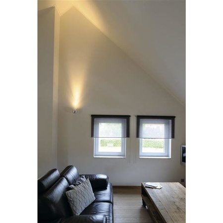 LIGHT EYE BALL applique chrome/blanche, GU10, max 75W, SLV