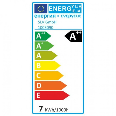 Source LED A60 E27, 7W, 2700K, variable, SLV
