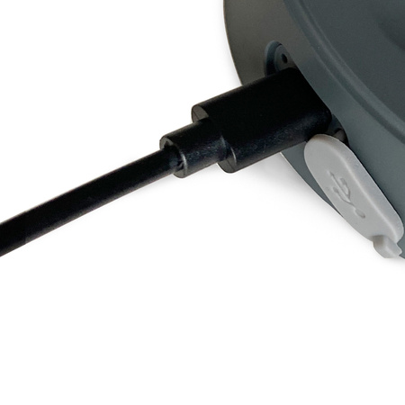 Lampe de table NELI, 2,7W LED, noir, avec batterie 2200mAh, IP54, couleur chaude, 200lm, 33cm, EDO777641 EDO Solutions