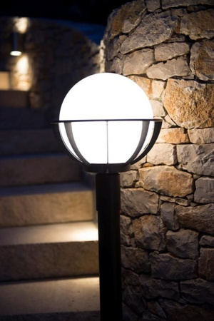 Luminaire de façade Sphères avec panier 250 K 3012/1/KPO 250 E27, 1 x 60 W, 230 V, SU-MA