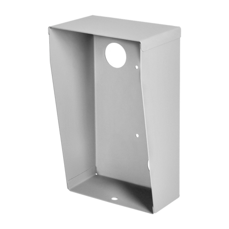Auvent de protection pour les interphones FOSSA, montage en surface gris