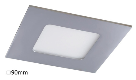 Panneau carré LED LOIS 3W 4000K 170lm IP44 9x9cm Rabalux 5586