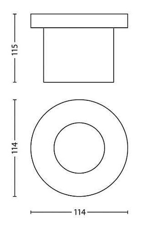 myGarden Spot à encastrer Moss, inox, LED 173064716