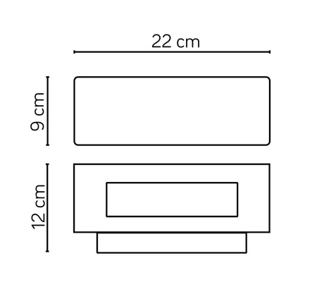 Luminaire de façade Zen ZN-K100 E27, 1 x 18 W, 230 V, SU-MA