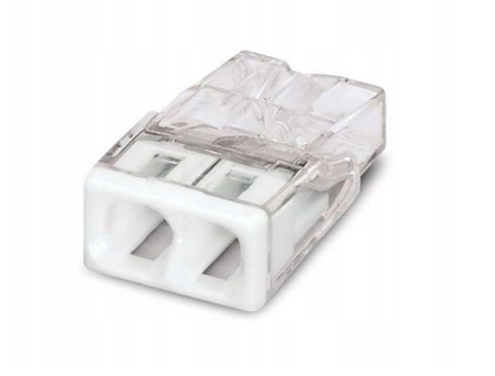 Bornes pour boîtes de dérivation COMPACT WAGO 2273-202 / Lot de 100pcs