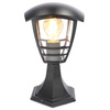 Lanterne de jardin poteau IMMA BLACK L/S E27 noir IP44 EDO777382 EDO Solutions