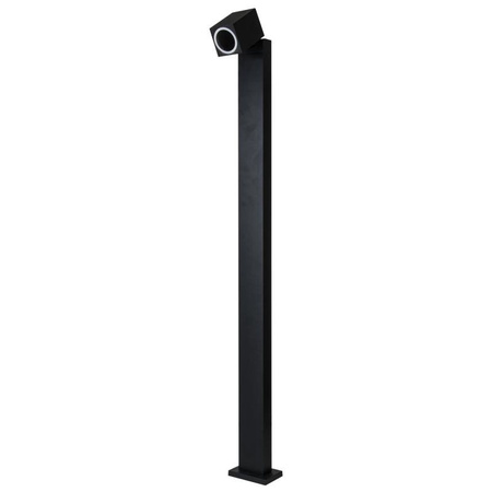Borne de jardin QUAZAR 15S GU10 noir IP44 Kobi