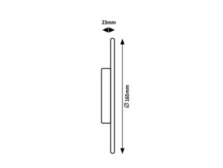 Panneau SMD-LED 12W 4000K IP20 Rabalux 2138