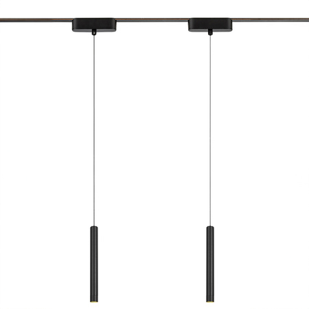 LiTrack Pend.06V noir 2700-5500K contrôle des couleurs DC 24V en porte-à-faux