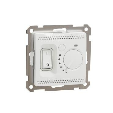 Régulateur de température pour chauffage par le sol blanc IP20 SDD111507 Sedna Design Schneider Electric