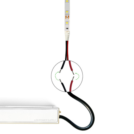 Ruban LED NASTRO SMD 5W/m 60LED/m 6000K dimmable IP22 12V DC 5m EDO777645 EDO