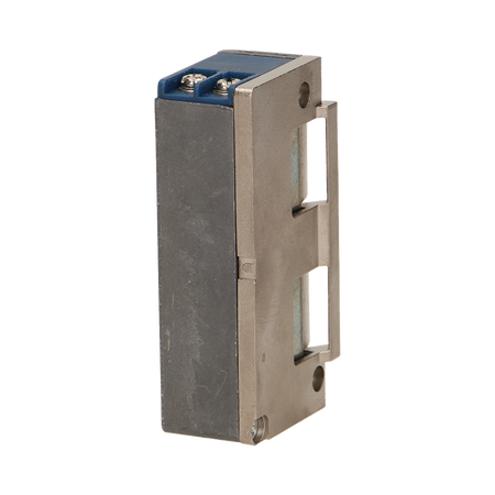 Gâche électrique symétrique avec guide et interlock, MINI, faible courant, 280mA pour 12VDC