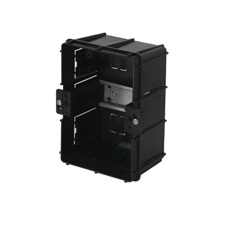 Tableau de distribution encastré à 4 modules noir fumée HOROZ