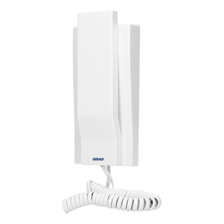 Kit d'interphone unifamilial avec interphone et lecteur de badges de proximité, blanc AVIOR OR-DOM-JA-928/W Orno