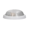 FEN, luminaire, 100W, E27, IP44, abat-jour en verre transparent Orno
