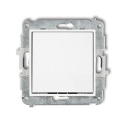 Mécanisme d'interrupteur unipolaire blanc MWP-1 Karlik Mini