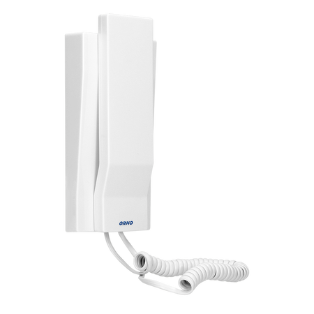 Kit d'interphone unifamilial avec interphone et lecteur de badges de proximité, blanc AVIOR OR-DOM-JA-928/W Orno