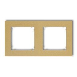 Cadre universel double en plastique or 29MR-2 Karlik Mini
