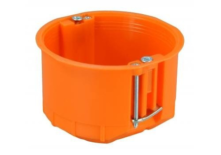 Boîte d'encastrement pour cloisons creuses, plaques de plâtre fi 60 mm Simet P60KF