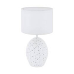 Lampe à poser MONTALBANO blanc 2x E27 98382 EGLO