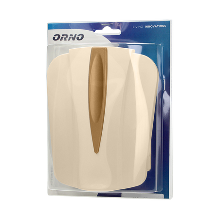 Sonnerie électromécanique à deux tons 230 V, beige
