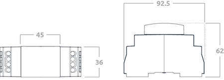 Relais système DALI-2 10A 230V