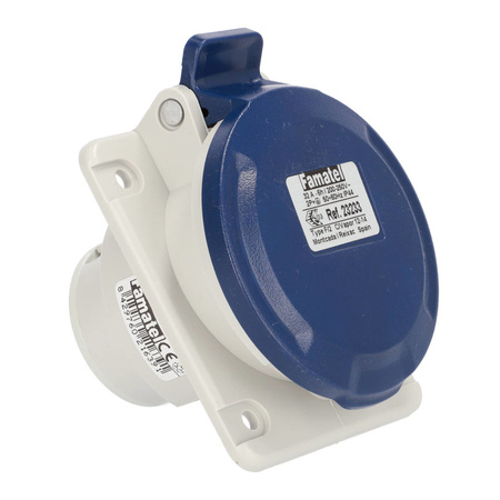 Prise encastrée 32A 3P 230V IP44 23233 Famatel