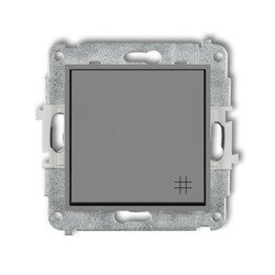 Mécanisme d'interrupteur intermédiaire gris mat 27MWP-6 Karlik Mini