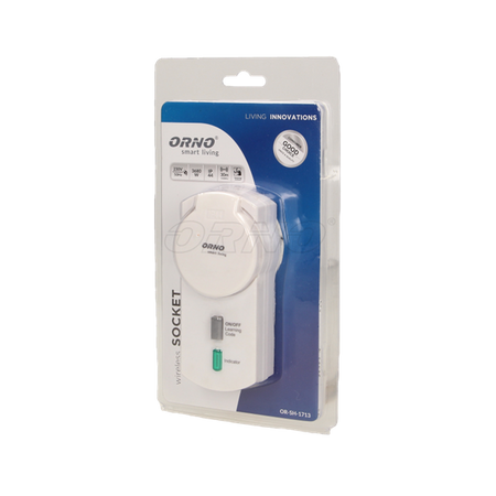 Prise extérieure IP44, commandée sans fil - ORNO Smart Living, iOS, Android, Orno, OR-SH-1713