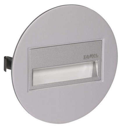 LED Sona encastré rond 14V DC, couleur aluminium, blanc chaud 13-211-12 Ledix Zamel