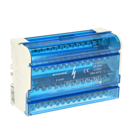 Bande de jonction 4x15 bornes E.4088 Pawbol