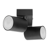 DOA SP 2I, appliques et plafonniers, GU10 max. 2x50W, IP20, noir