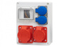 Coffret électrique de chantier R-240 16A/5P, 32A/5P 2x230V IP44