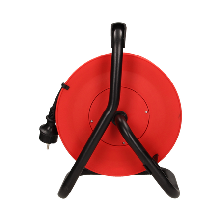 Bobine hermétique de rallonge, 4 prises 2P+Z, en caoutchouc H05RR-F 3x1,5mm2 - 30m, IP44 Orno