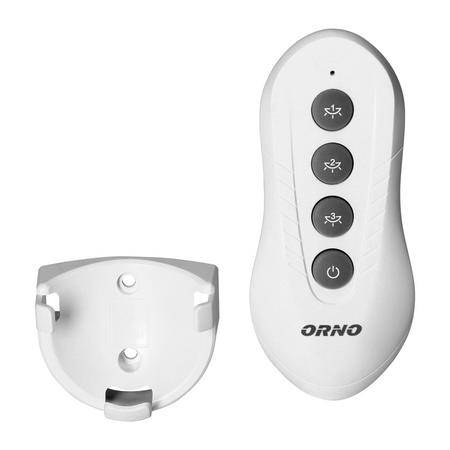 Contrôleur d'éclairage sans fil à 3 canaux, 2 télécommandes, OR-GB-448, Orno