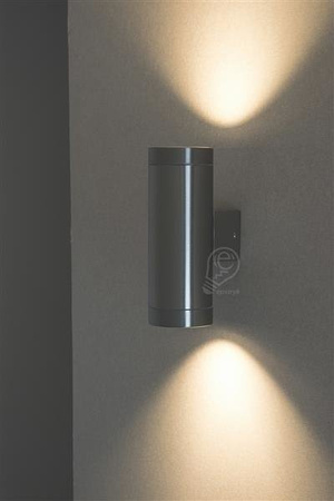 Lampe de jardin pour façade Inox, Aster 2xGU10 Struhm