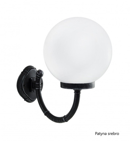 Luminaire de façade Kule classic K 3012/1/K 300 P E27, 1 x 100 W, 230 V, SU-MA