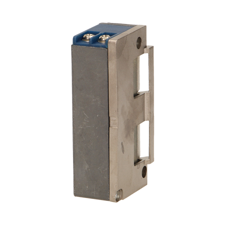 Gâche électrique symétrique avec guide sans mémoire et interlock, MINI, faible courant, 280mA pour 12VDC