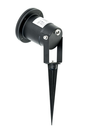 Projecteur de jardin à pique, Diego GU10 IP65 noir GTV