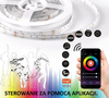 Set de TUYA Smart LED strip 6,5W RGB + 4000K 540lm 2m WiFi, alimentation, contrôleur